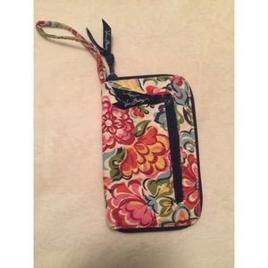 Vera Bradley Large Zip Around Wallet/Wristlet